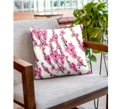 Ervi povlak na polštář bavlněný  květy sakury