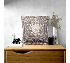 Ervi povlak na polštář bavlněný  s lemem barokní vzor