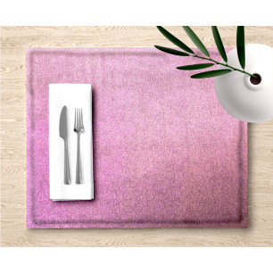 Ervi dekorační sametové prostírání na stůl - Rasel růžové