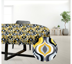 Ervi dekorační ubrus na stůl oválný - DGT žlutý