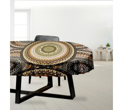 Ervi bavlněný ubrus na stůl oválný - designový vzor