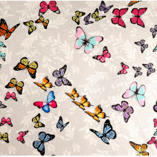 Ervi bavla š.240 cm - barevné motýlcí č.10532, metráž