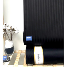 Ervi bavlna satén š.240 cm hladký nebo pruhovaný černý, metráž