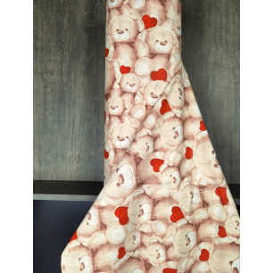 Ervi bavlna š.240 cm - medvídek Teddy č.25795-6, metráž