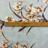 Ervi  bavlna š.240cm - hnědé květy na šedém - 117374-6, metráž
