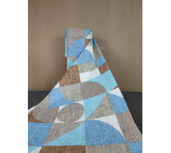 Ervi bavla š.240 cm - geometrický vzor č.26589-4, metráž