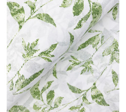Ervi bavlna  š.240 cm - Zelené listy - 27257-5, metráž
