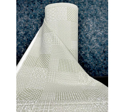 Ervi  bavlna-Krep š.240cm - geometrický vzor č.26557-28, metráž