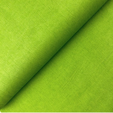 Ervi bavlna š.240 cm jednobarevná zelená s malými proužky, metráž