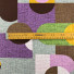 Ervi  bavlna-krep š.240cm - geometrický vzor č.26718-1, metráž