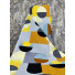 Ervi  bavlna-krep š.240cm - geometrický vzor č.26718-8, metráž
