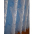Krátká voálová záclona 12859-107 světle modrá