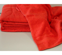 Osuška Froté červená, 70x140cm + mýdlo přírodní