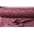 Dekorační látka 290cm fialová Plyš list